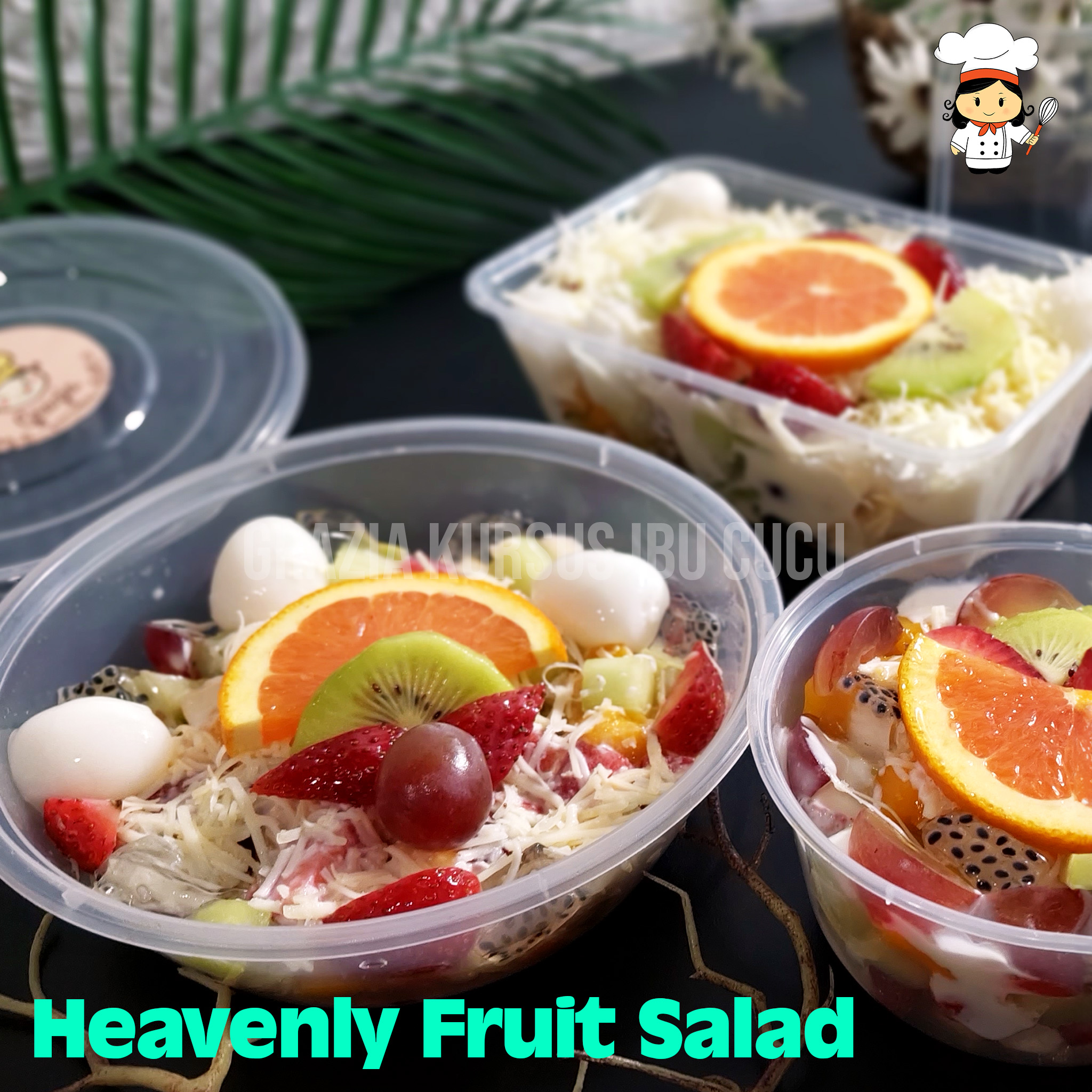 Heavenly Fruit & Vegetable Salad