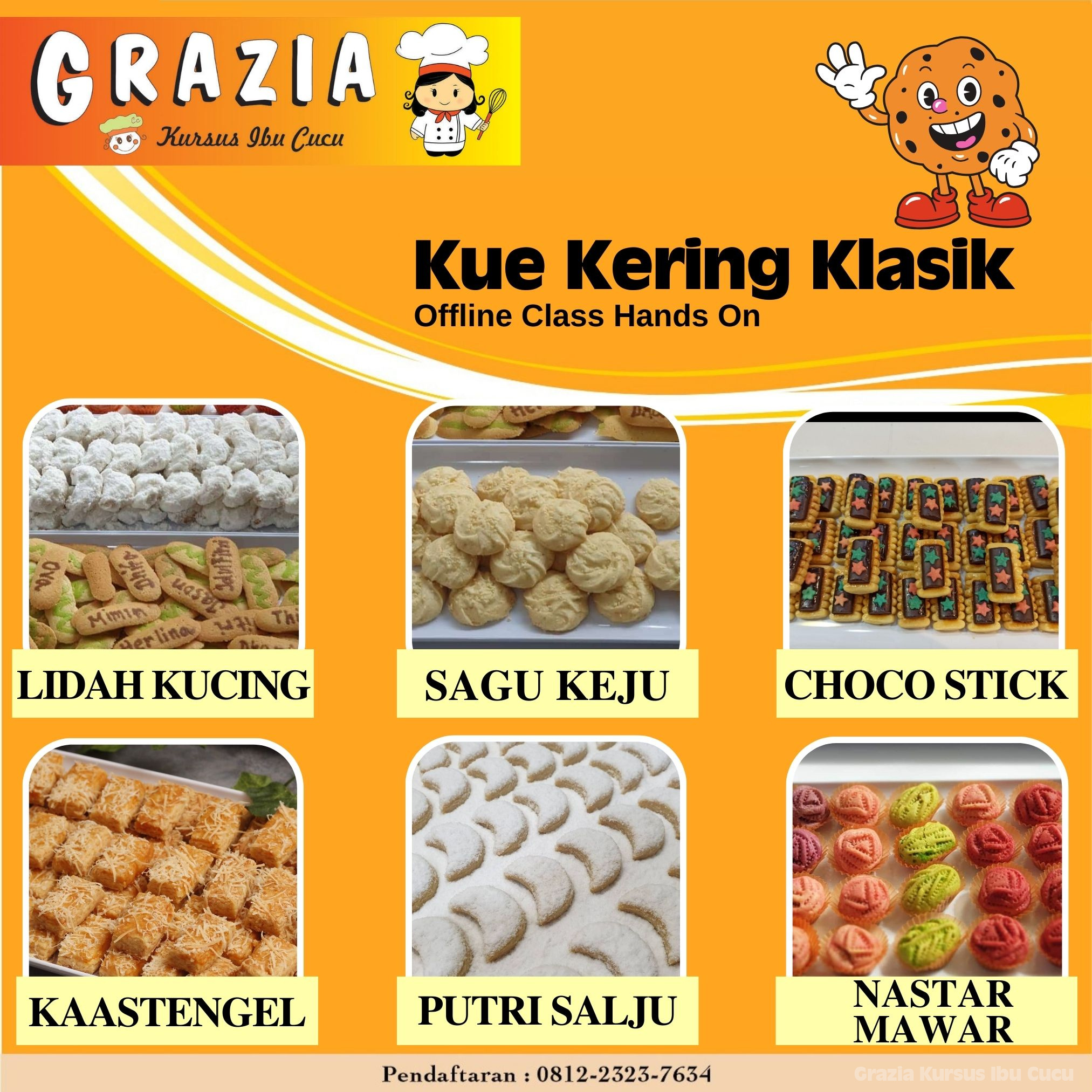 Offline Kelas Kue Kering Klasik