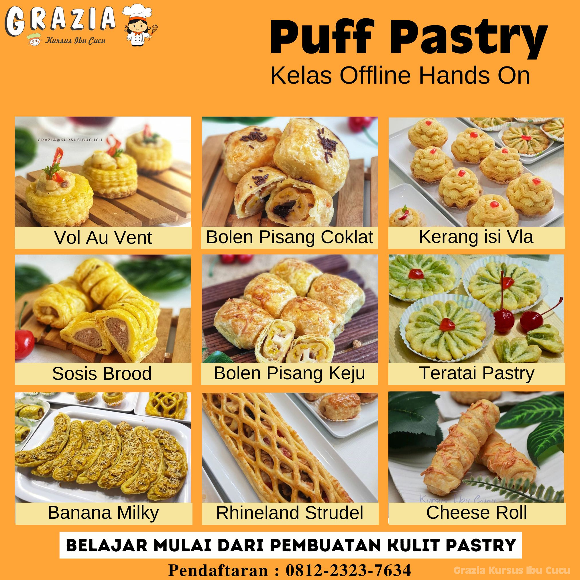 Offline Kelas Puff Pastry