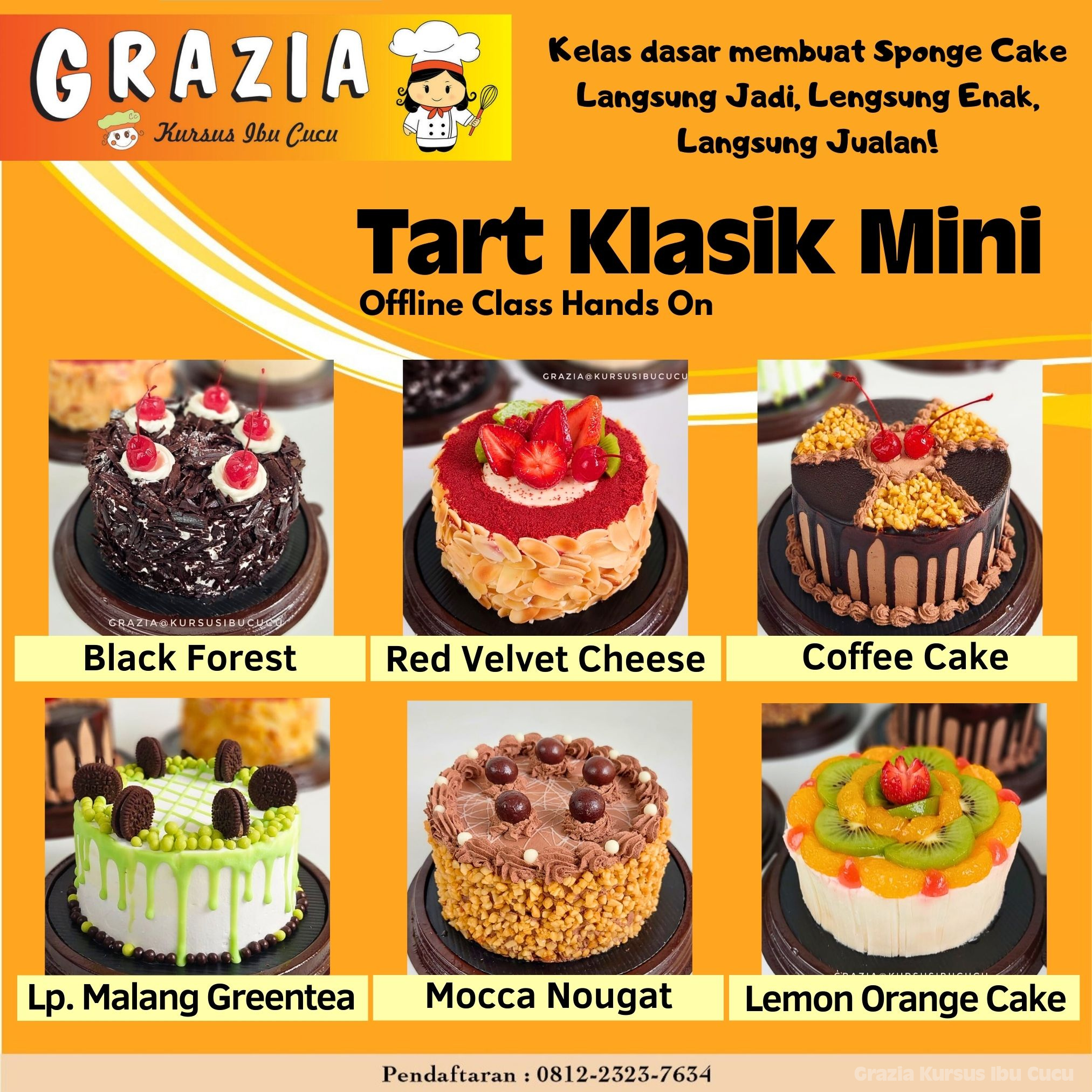 Offline Kelas Tart Klasik Mini