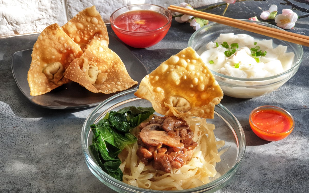 Mie Ayam Jamur Pangsit