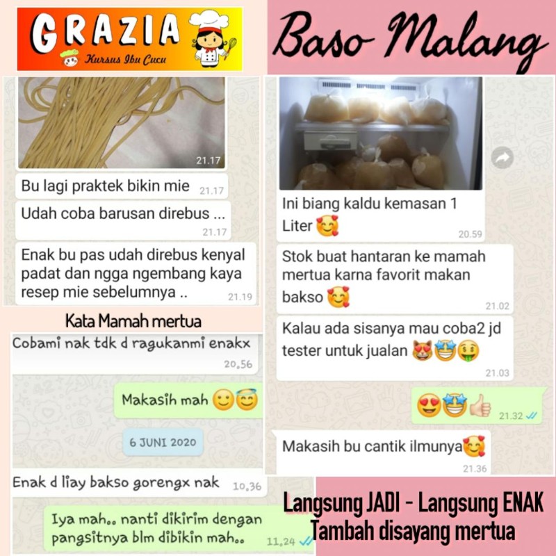 Hasil Praktek Murid