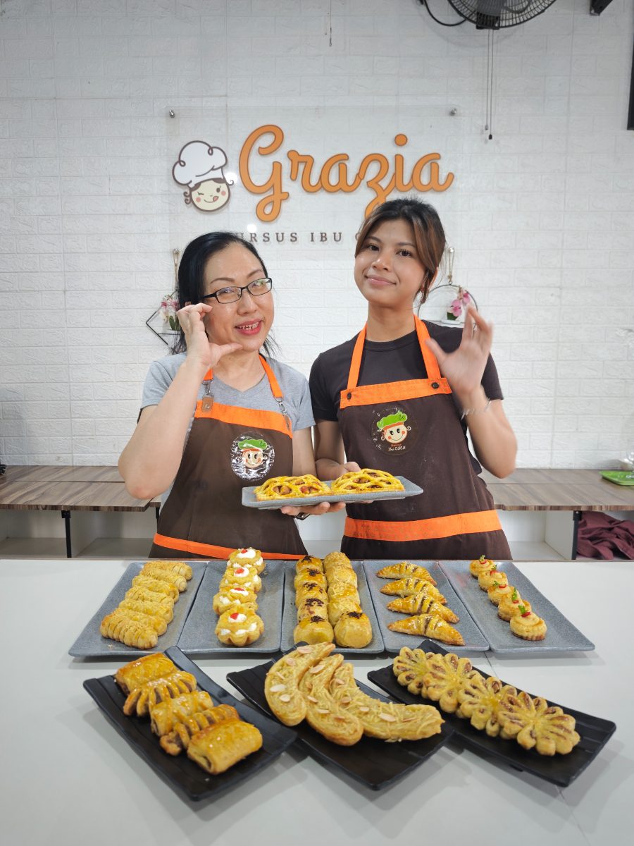 Grazia bersama Mita kursus Privat Puff Pastry