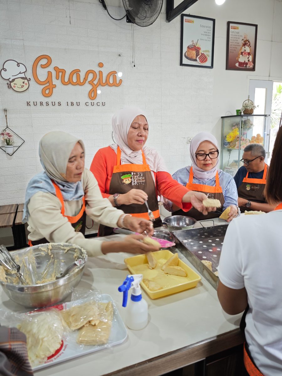 Suasana saat Kursus Siomay Batagor